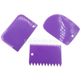 Lot de 3 Peignes en Plastique de Décoration Gâteau